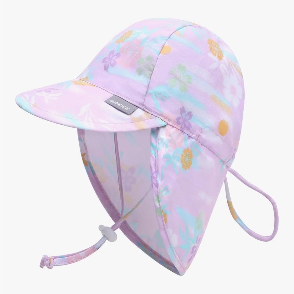 Duoyeree UPF 50+ Baby Sun Hat, age 0-6 months